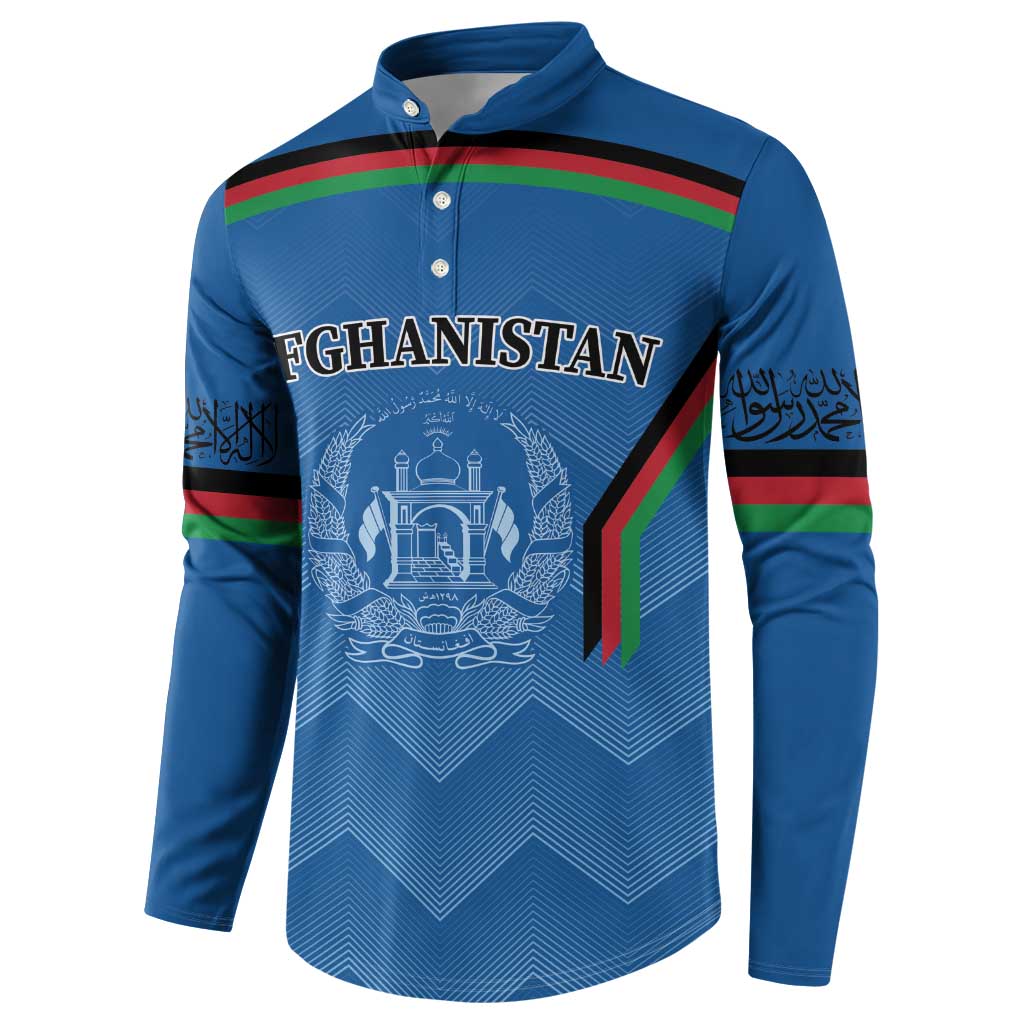 Custom Afghanistan Cricket Button Sweatshirt Afghan Coat Of Arm with Special Flag