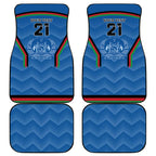 Custom Afghanistan Cricket Car Mats Afghan Coat Of Arm with Special Flag