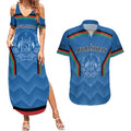 Custom Afghanistan Cricket Couples Matching Summer Maxi Dress and Hawaiian Shirt Afghan Coat Of Arm with Special Flag