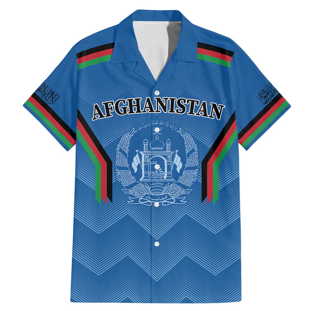 Custom Afghanistan Cricket Family Matching Mermaid Dress and Hawaiian Shirt Afghan Coat Of Arm with Special Flag