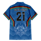 Custom Afghanistan Cricket Family Matching Mermaid Dress and Hawaiian Shirt Afghan Coat Of Arm with Special Flag