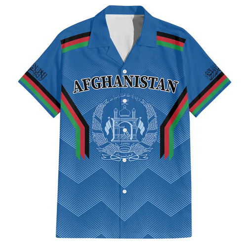 Custom Afghanistan Cricket Family Matching Off Shoulder Maxi Dress and Hawaiian Shirt Afghan Coat Of Arm with Special Flag