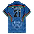 Custom Afghanistan Cricket Family Matching Off Shoulder Maxi Dress and Hawaiian Shirt Afghan Coat Of Arm with Special Flag
