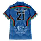 Custom Afghanistan Cricket Family Matching Puletasi and Hawaiian Shirt Afghan Coat Of Arm with Special Flag