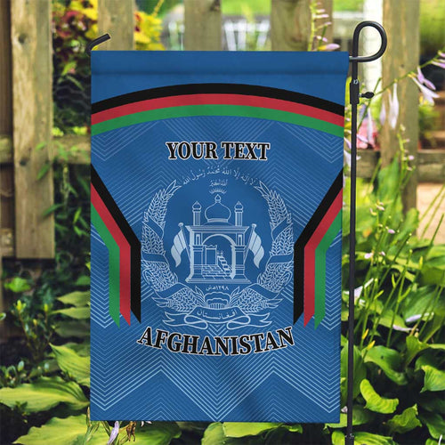 Custom Afghanistan Cricket Garden Flag Afghan Coat Of Arm with Special Flag
