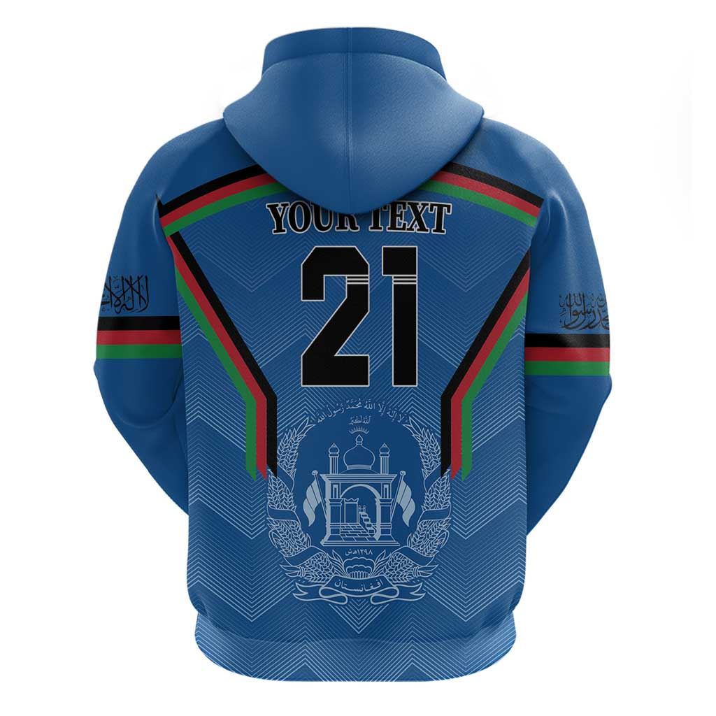 Custom Afghanistan Cricket Hoodie Afghan Coat Of Arm with Special Flag