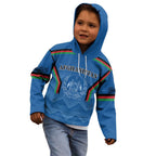 Custom Afghanistan Cricket Kid Hoodie Afghan Coat Of Arm with Special Flag