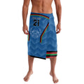 Custom Afghanistan Cricket Lavalava Afghan Coat Of Arm with Special Flag