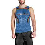 Custom Afghanistan Cricket Men Tank Top Afghan Coat Of Arm with Special Flag