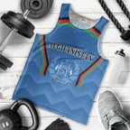 Custom Afghanistan Cricket Men Tank Top Afghan Coat Of Arm with Special Flag