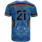 Custom Afghanistan Cricket T Shirt Afghan Coat Of Arm with Special Flag