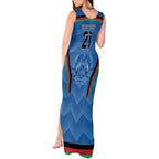 Custom Afghanistan Cricket Tank Maxi Dress Afghan Coat Of Arm with Special Flag