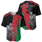Custom Afghanistan Cricket Baseball Jersey Sporty Version