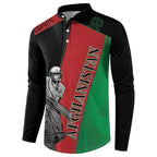 Custom Afghanistan Cricket Button Sweatshirt Sporty Version