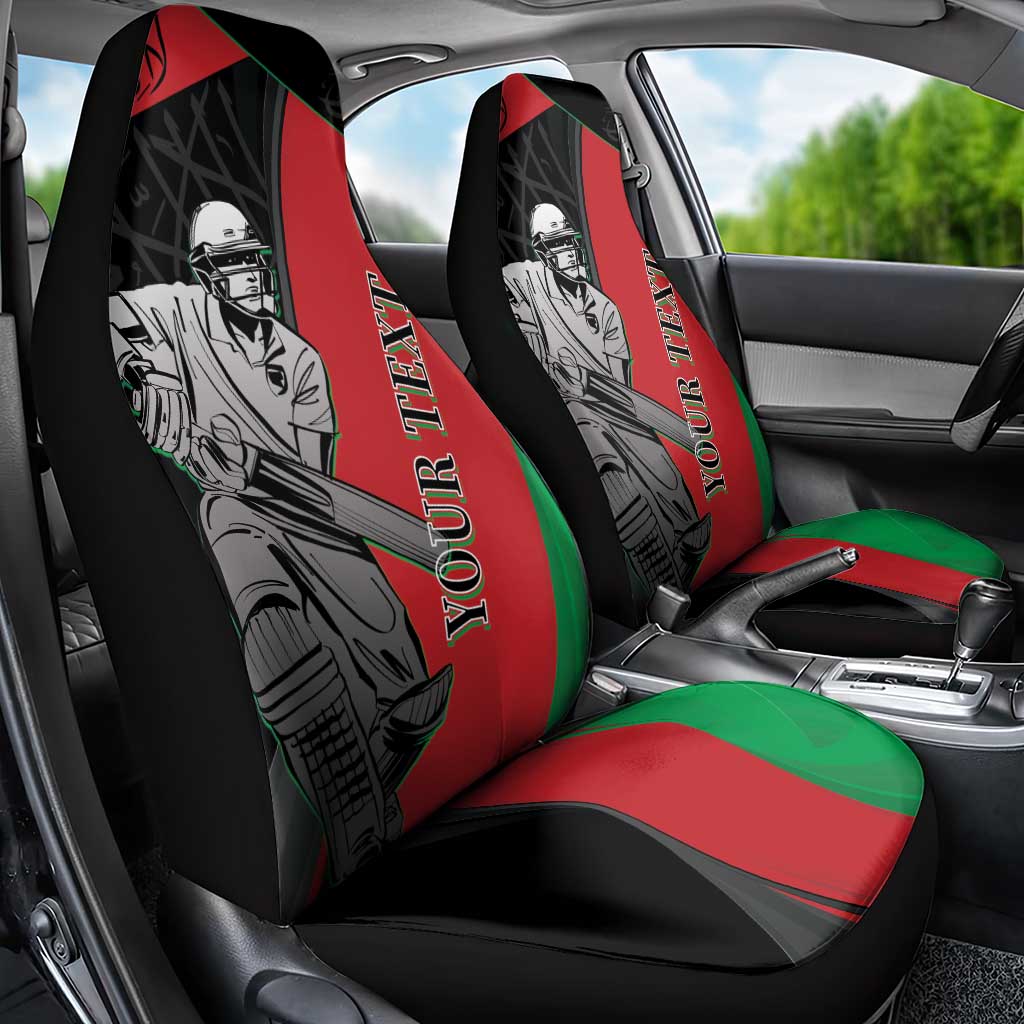 Custom Afghanistan Cricket Car Seat Cover Sporty Version