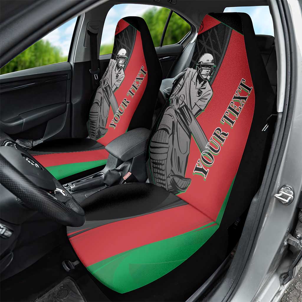Custom Afghanistan Cricket Car Seat Cover Sporty Version