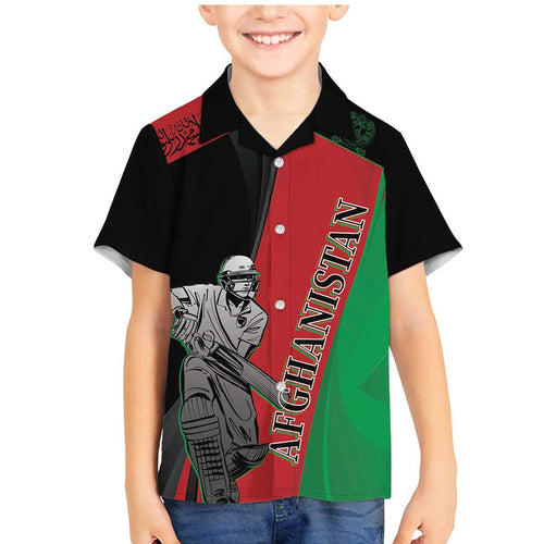 Custom Afghanistan Cricket Family Matching Mermaid Dress and Hawaiian Shirt Sporty Version