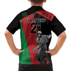 Custom Afghanistan Cricket Family Matching Tank Maxi Dress and Hawaiian Shirt Sporty Version