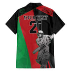 Custom Afghanistan Cricket Hawaiian Shirt Sporty Version