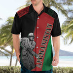Custom Afghanistan Cricket Hawaiian Shirt Sporty Version