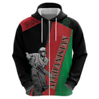 Custom Afghanistan Cricket Hoodie Sporty Version