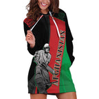 Custom Afghanistan Cricket Hoodie Dress Sporty Version