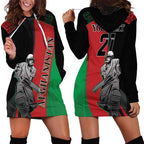 Custom Afghanistan Cricket Hoodie Dress Sporty Version