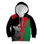 Custom Afghanistan Cricket Kid Hoodie Sporty Version