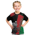 Custom Afghanistan Cricket Kid T Shirt Sporty Version