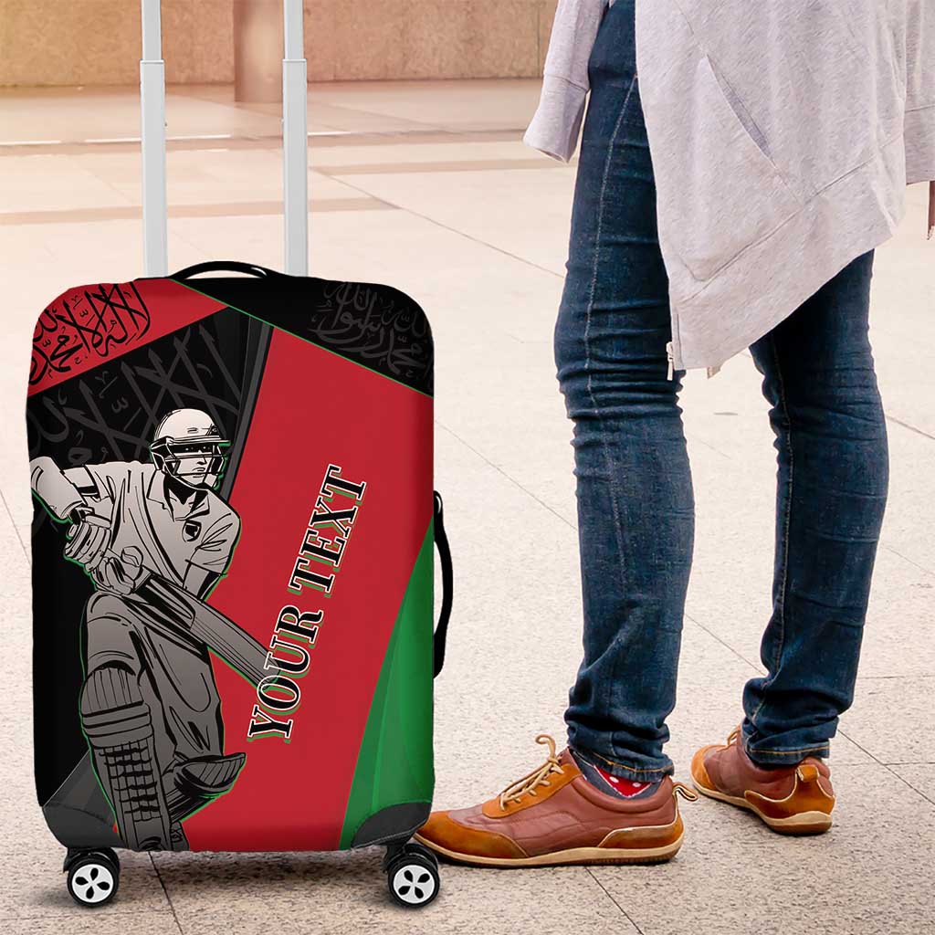 Custom Afghanistan Cricket Luggage Cover Sporty Version