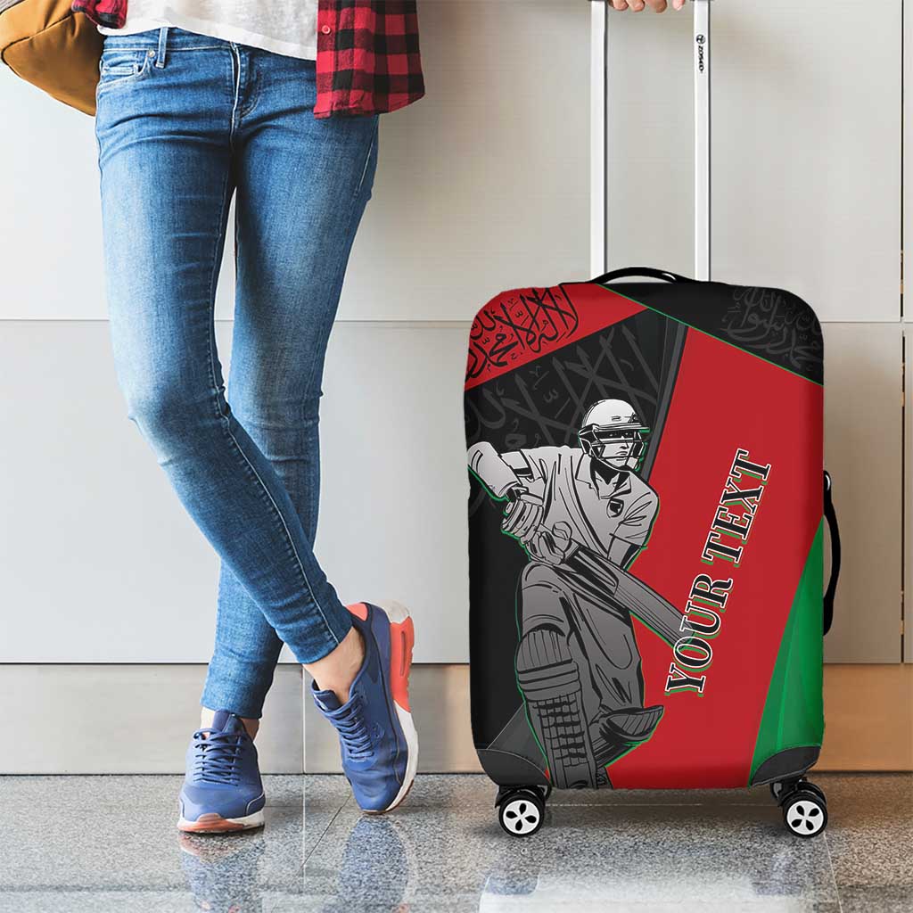 Custom Afghanistan Cricket Luggage Cover Sporty Version