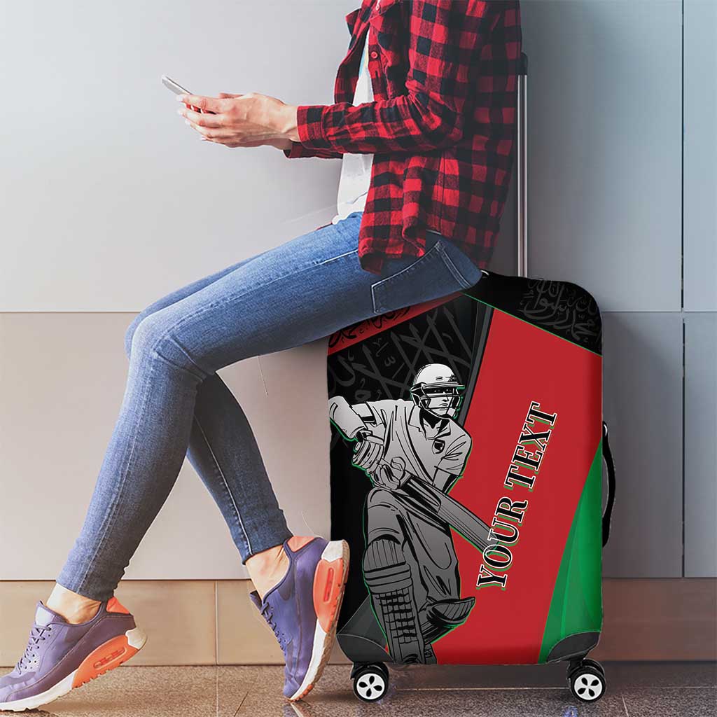 Custom Afghanistan Cricket Luggage Cover Sporty Version