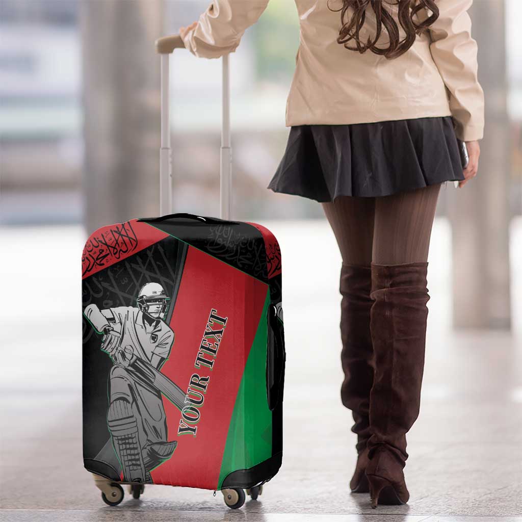 Custom Afghanistan Cricket Luggage Cover Sporty Version