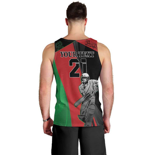 Custom Afghanistan Cricket Men Tank Top Sporty Version