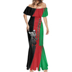 Custom Afghanistan Cricket Mermaid Dress Sporty Version