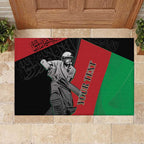 Custom Afghanistan Cricket Rubber Doormat Sporty Version