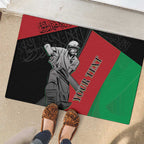 Custom Afghanistan Cricket Rubber Doormat Sporty Version