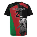 Custom Afghanistan Cricket Rugby Jersey Sporty Version