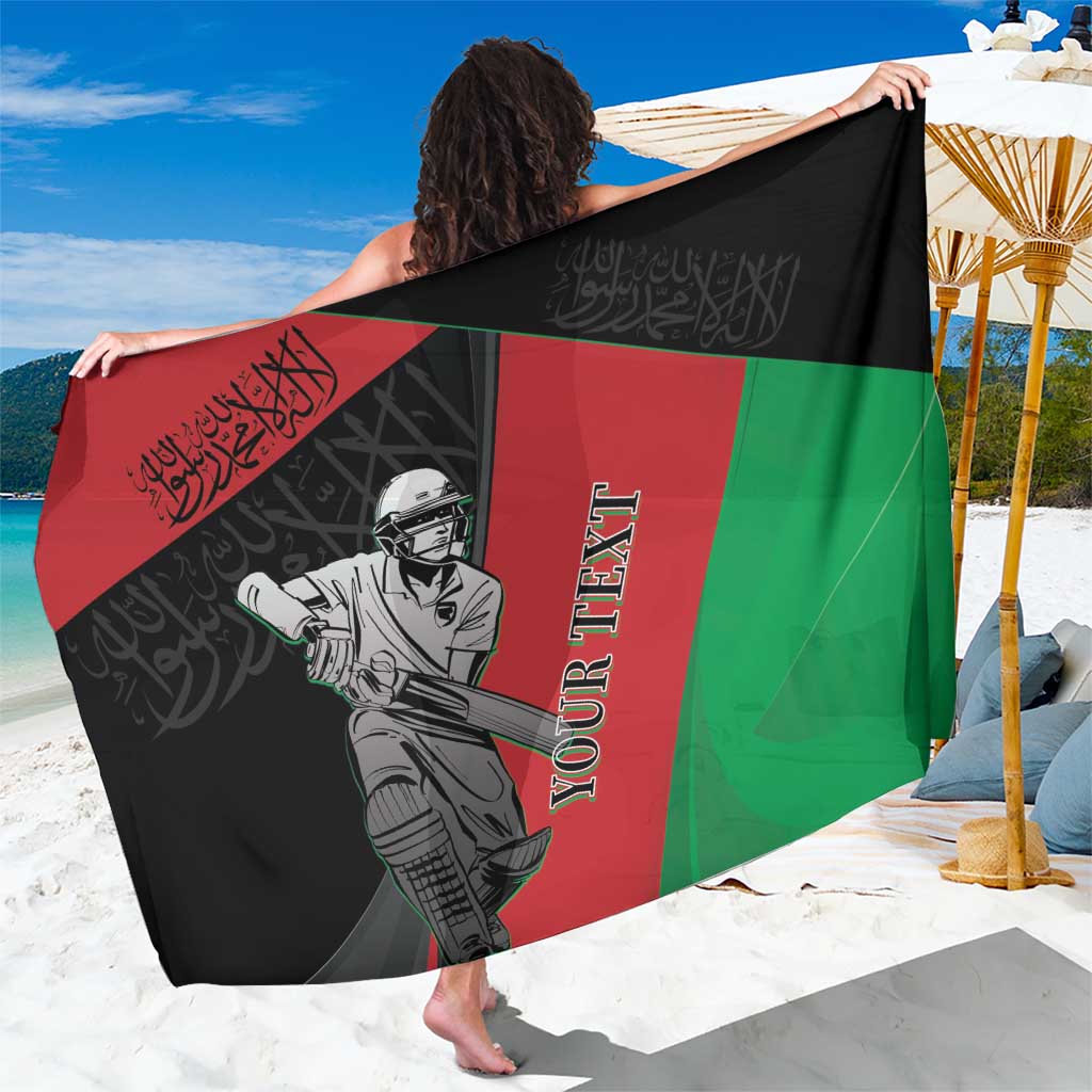 Custom Afghanistan Cricket Sarong Sporty Version