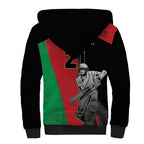 Custom Afghanistan Cricket Sherpa Hoodie Sporty Version