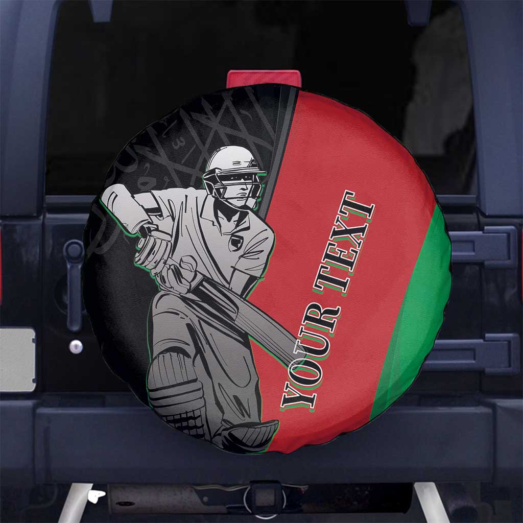 Custom Afghanistan Cricket Spare Tire Cover Sporty Version