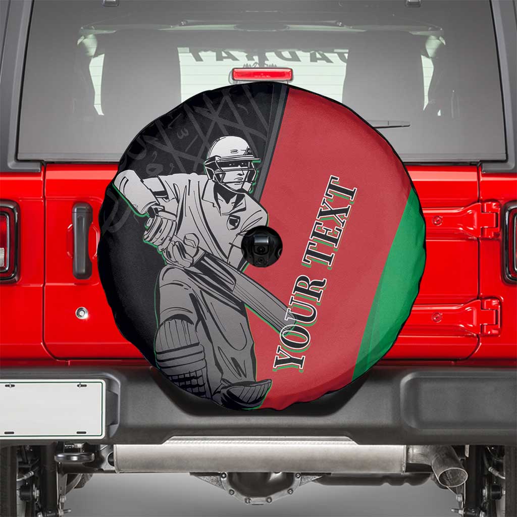 Custom Afghanistan Cricket Spare Tire Cover Sporty Version