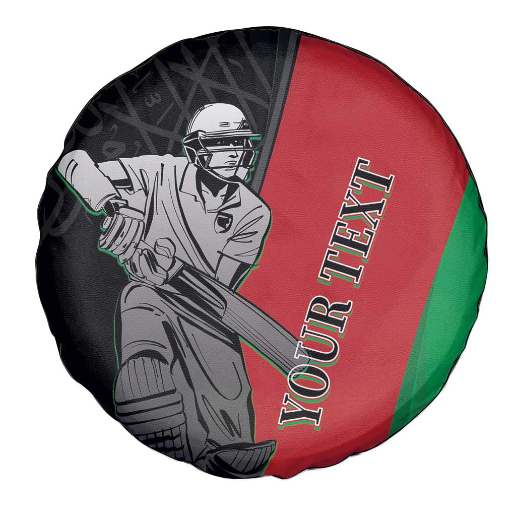 Custom Afghanistan Cricket Spare Tire Cover Sporty Version