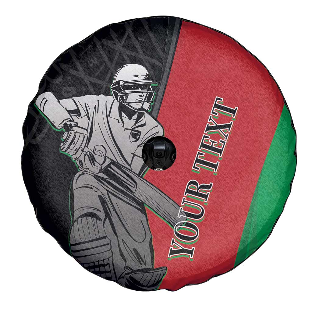 Custom Afghanistan Cricket Spare Tire Cover Sporty Version