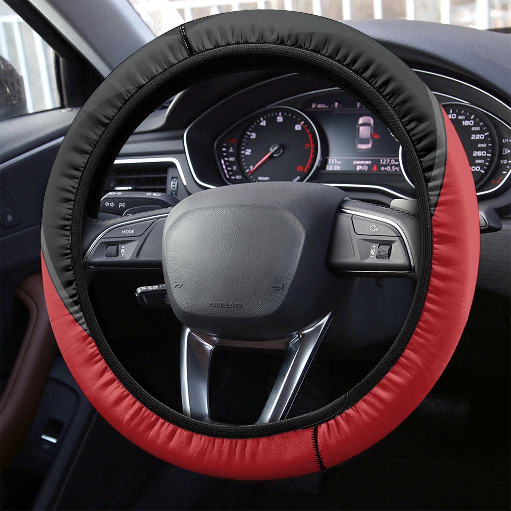 Afghanistan Cricket Steering Wheel Cover Sporty Version