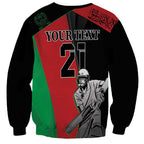 Custom Afghanistan Cricket Sweatshirt Sporty Version