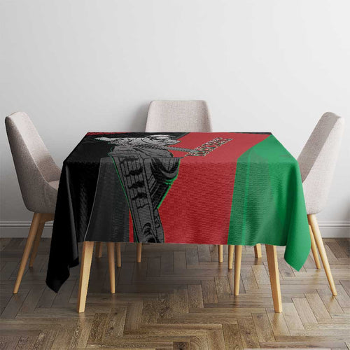 Custom Afghanistan Cricket Tablecloth Sporty Version