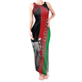 Custom Afghanistan Cricket Tank Maxi Dress Sporty Version