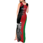 Custom Afghanistan Cricket Tank Maxi Dress Sporty Version