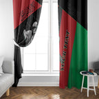 Custom Afghanistan Cricket Window Curtain Sporty Version